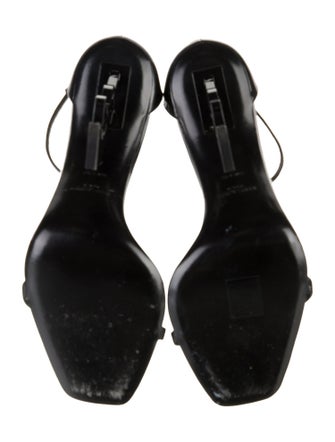 Saint Laurent Patent Leather Sandals