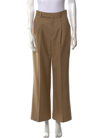 Saint Laurent Wool Wide Leg Pants