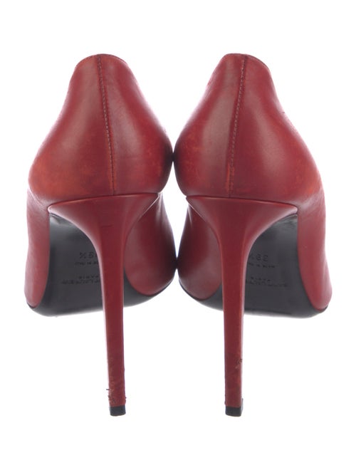 Saint Laurent Leather Studded Accents Pumps