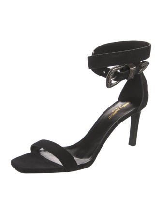 Saint Laurent Suede Sandals