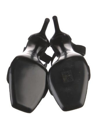 Saint Laurent Suede Sandals