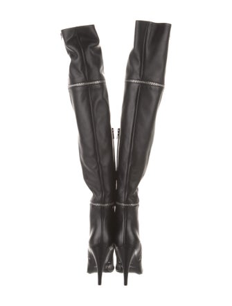 Saint Laurent Leather Boots