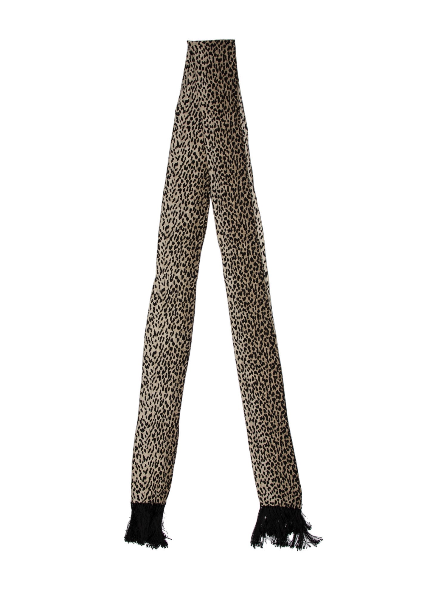 Saint Laurent Printed Scarf