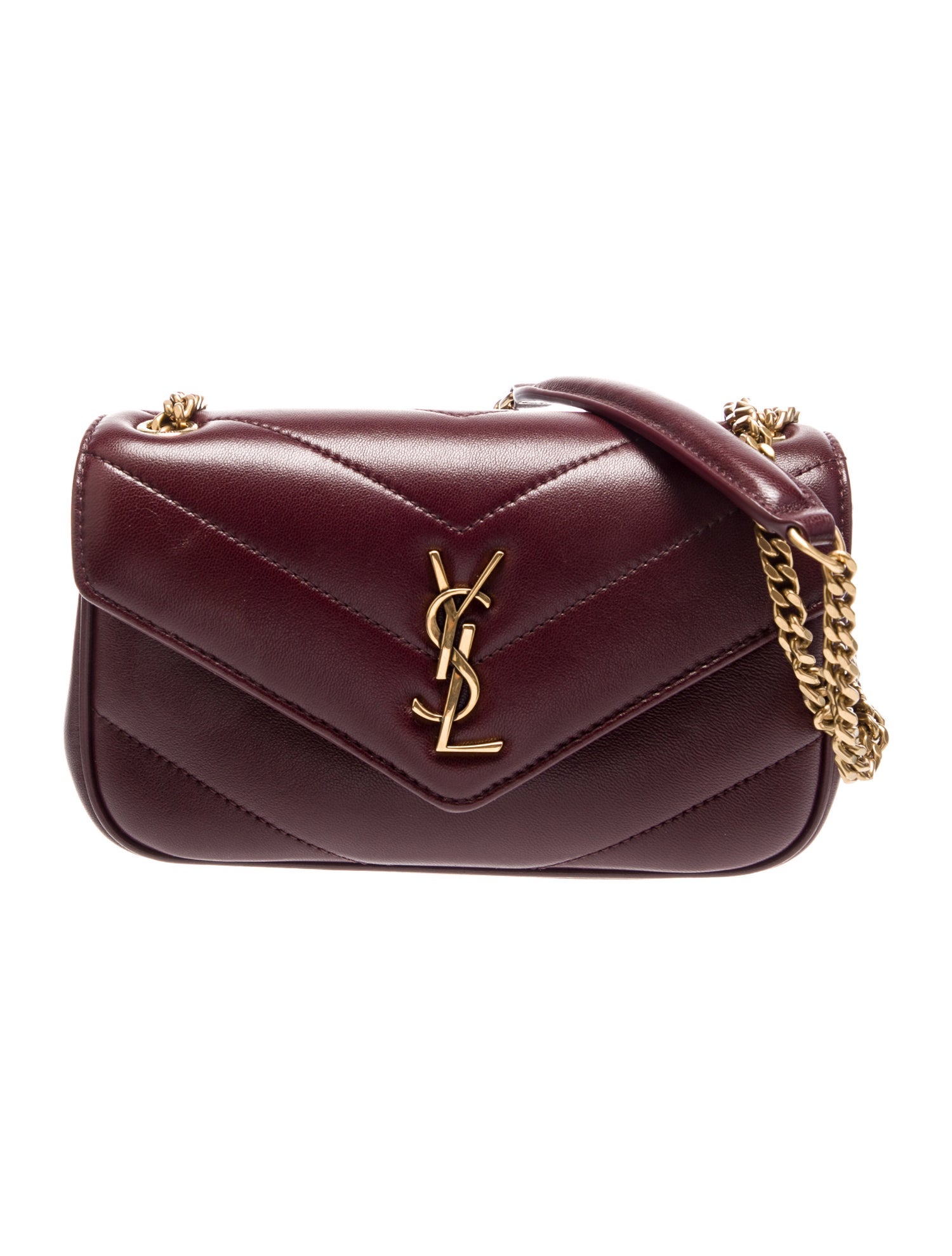 Saint Laurent Lambskin LouLou Mini 2025