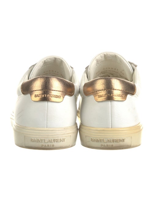 Saint Laurent Leather Sneakers
