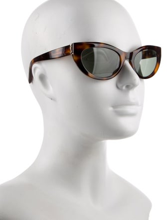 Saint Laurent Cat-Eye Tinted Sunglasses