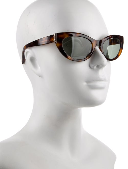 Saint Laurent Cat-Eye Tinted Sunglasses