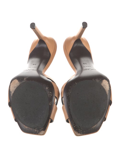 Saint Laurent Leather Slides
