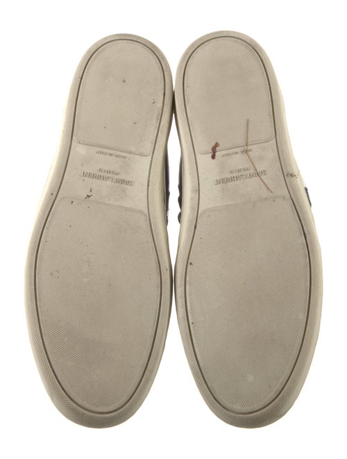 Saint Laurent Leather Colorblock Pattern Sneakers