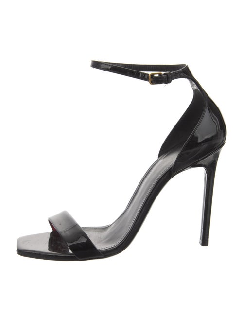 Saint Laurent Patent Leather Sandals