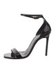 Saint Laurent Patent Leather Sandals