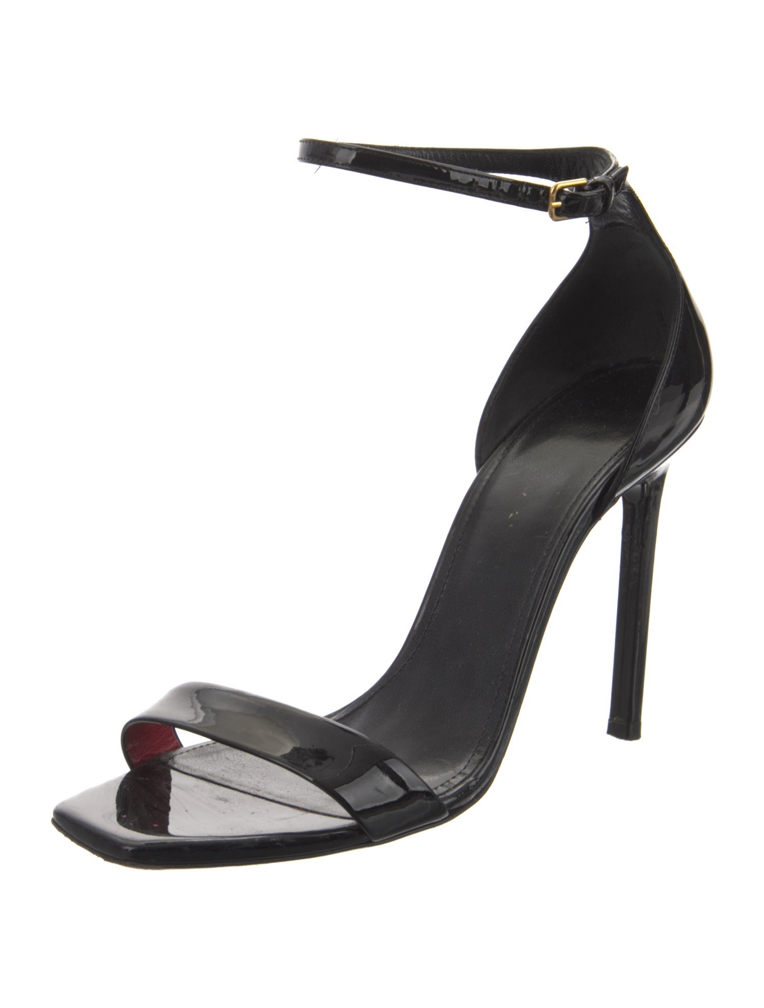Saint Laurent Patent Leather Sandals