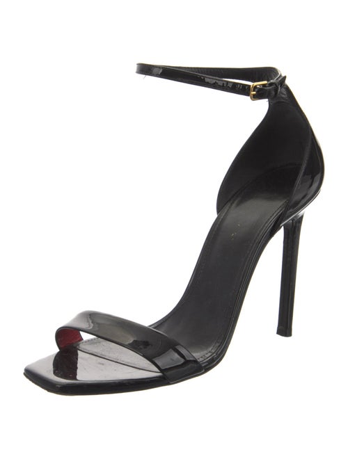 Saint Laurent Patent Leather Sandals