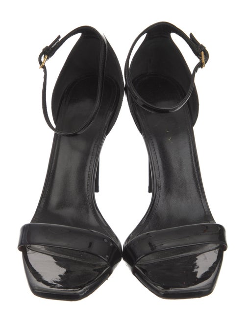 Saint Laurent Patent Leather Sandals