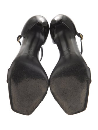 Saint Laurent Patent Leather Sandals