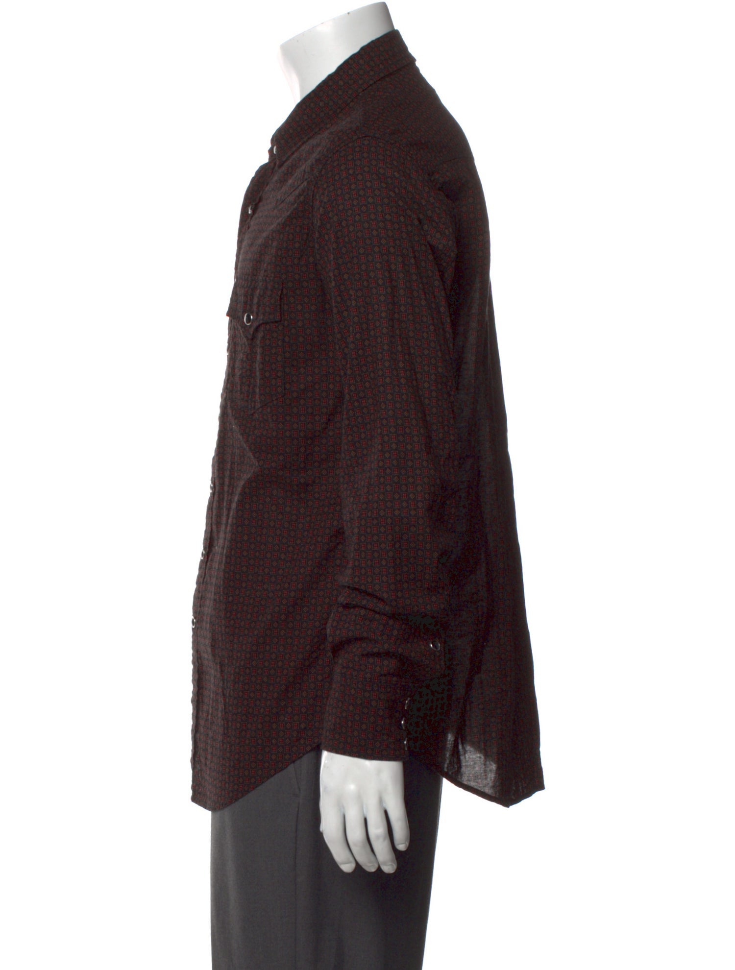 Saint Laurent 2019 Polka Dot Print Shirt