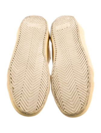 Saint Laurent Canvas Distressed Accents Sneakers