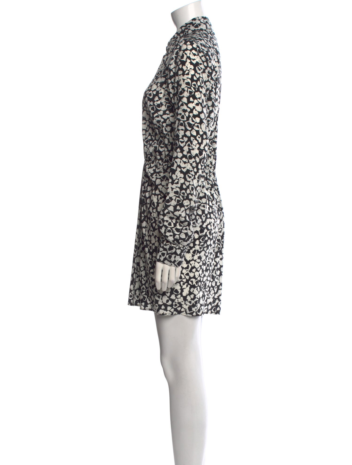 Saint Laurent Silk Knee-Length Dress