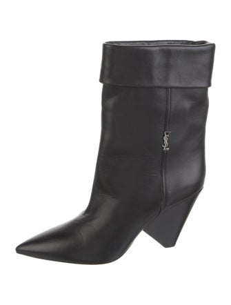 Saint Laurent Leather Boots