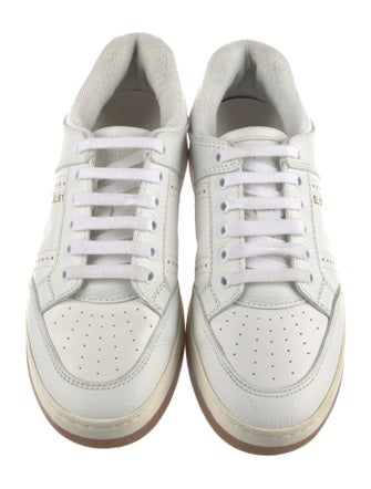 Saint Laurent Leather Sneakers