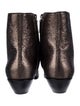 Saint Laurent Leather Colorblock Pattern Boots