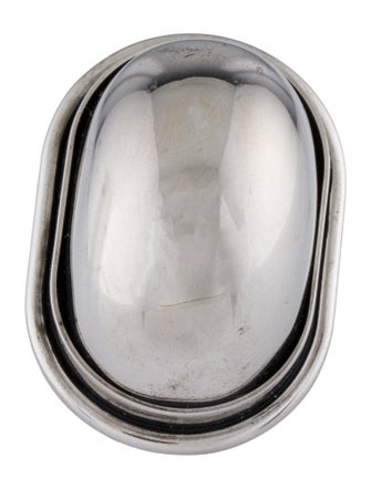 Saint Laurent Oval Cocktail Ring