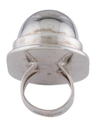 Saint Laurent Oval Cocktail Ring