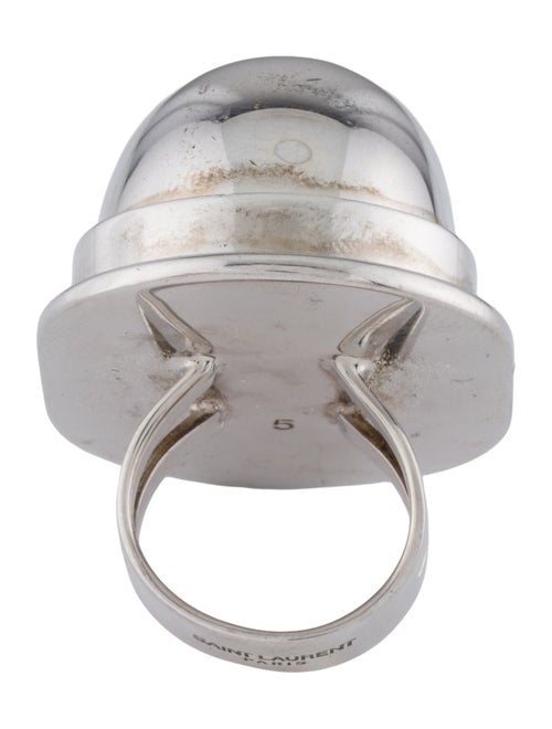 Saint Laurent Oval Cocktail Ring