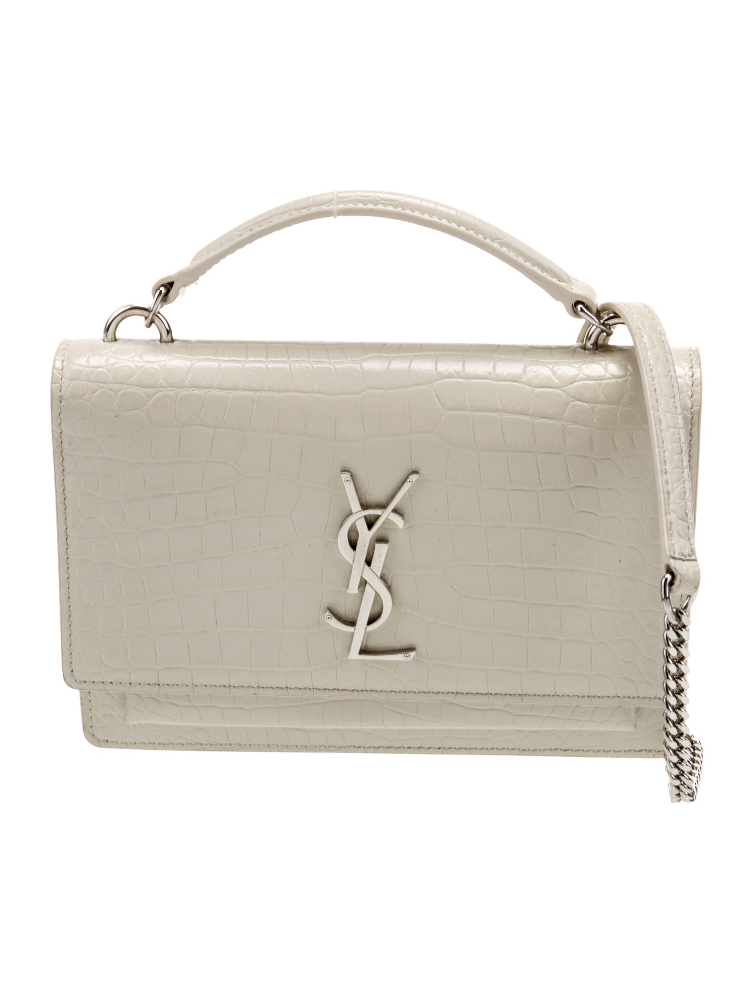 Saint Laurent Embossed Leather Sunset