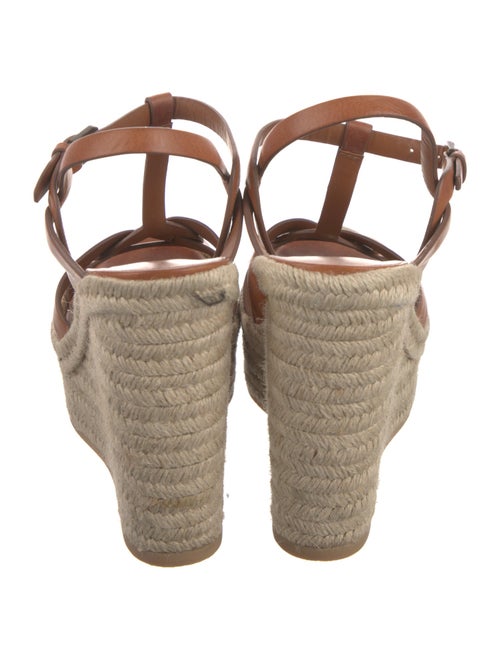 Saint Laurent Leather Espadrilles