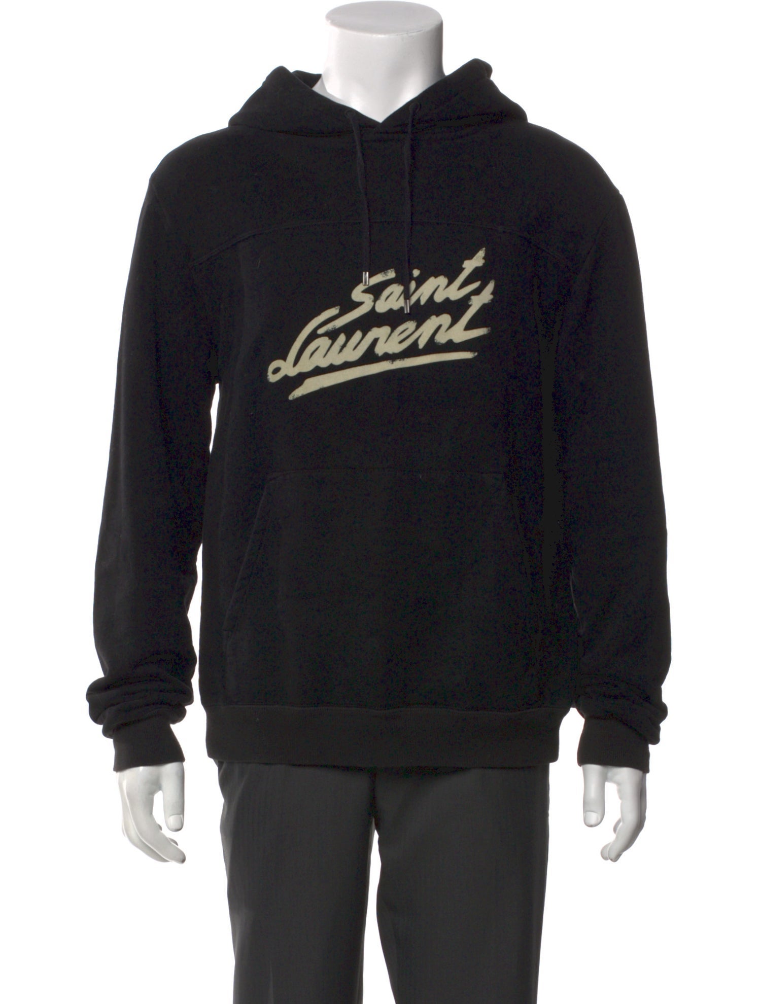Saint Laurent 2022 Graphic Print Hoodie