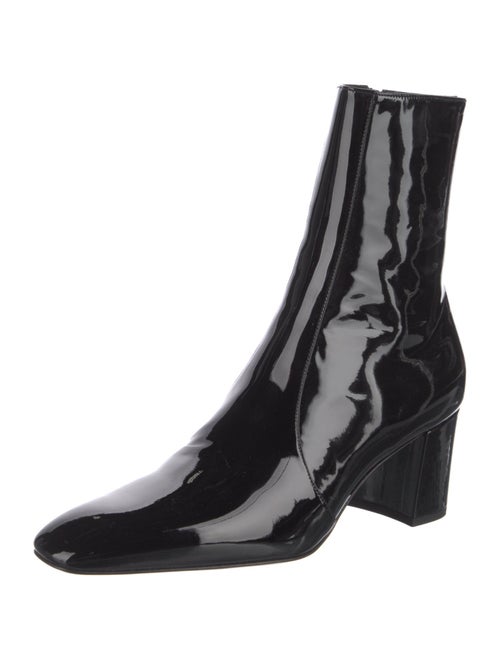 Saint Laurent Patent Leather Boots
