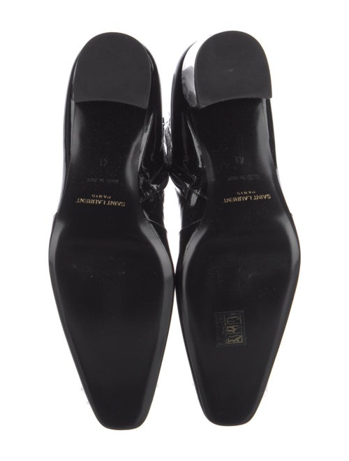 Saint Laurent Patent Leather Boots
