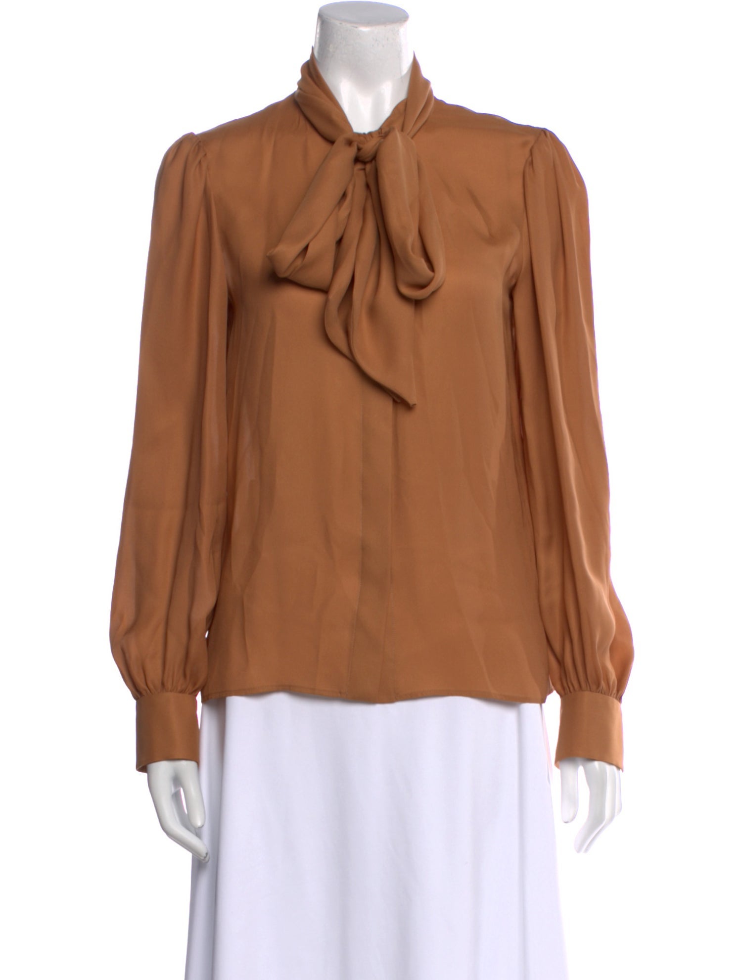 Saint Laurent 2024 Silk Blouse