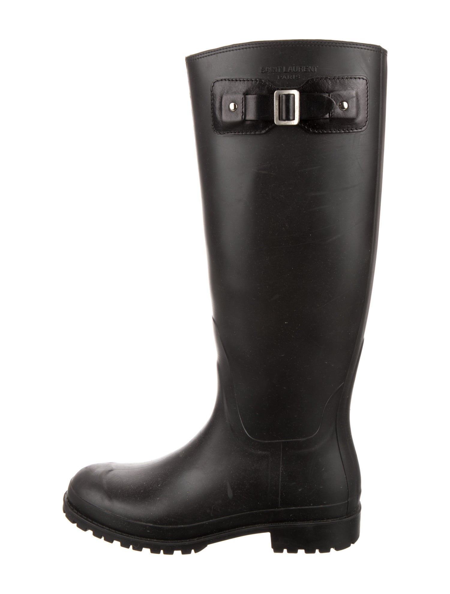 Saint Laurent Rubber Rain Boots