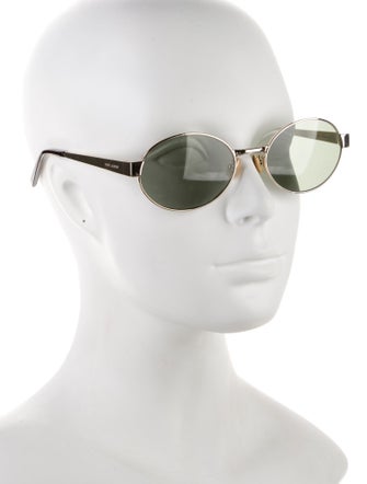 Saint Laurent Round Tinted Sunglasses