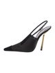 Saint Laurent Satin Slingback Pumps