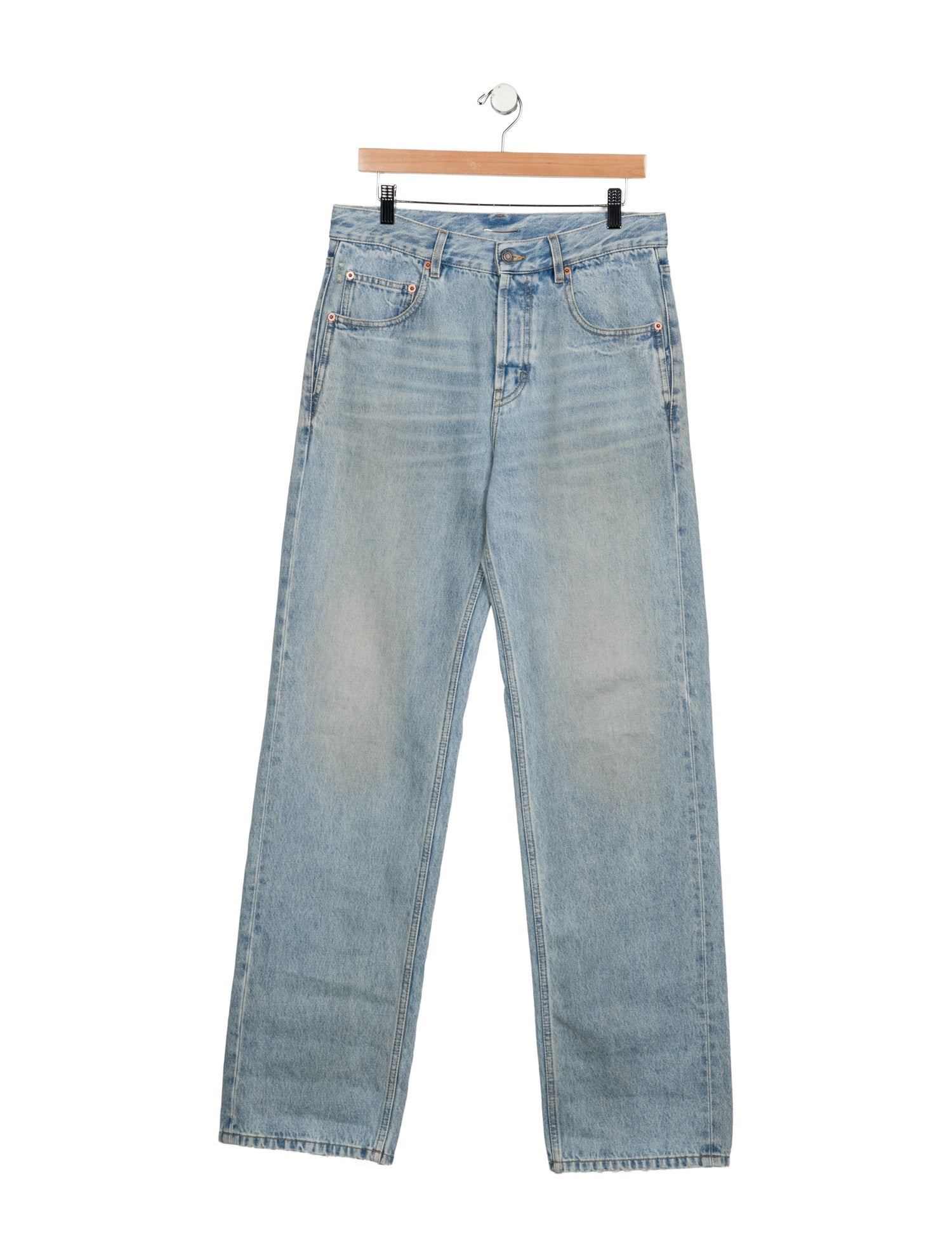 Saint Laurent 2024 Straight-Leg Jeans