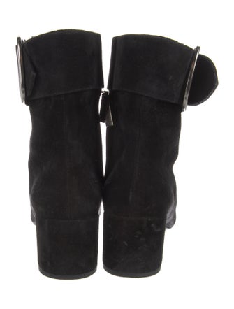 Saint Laurent Suede Boots