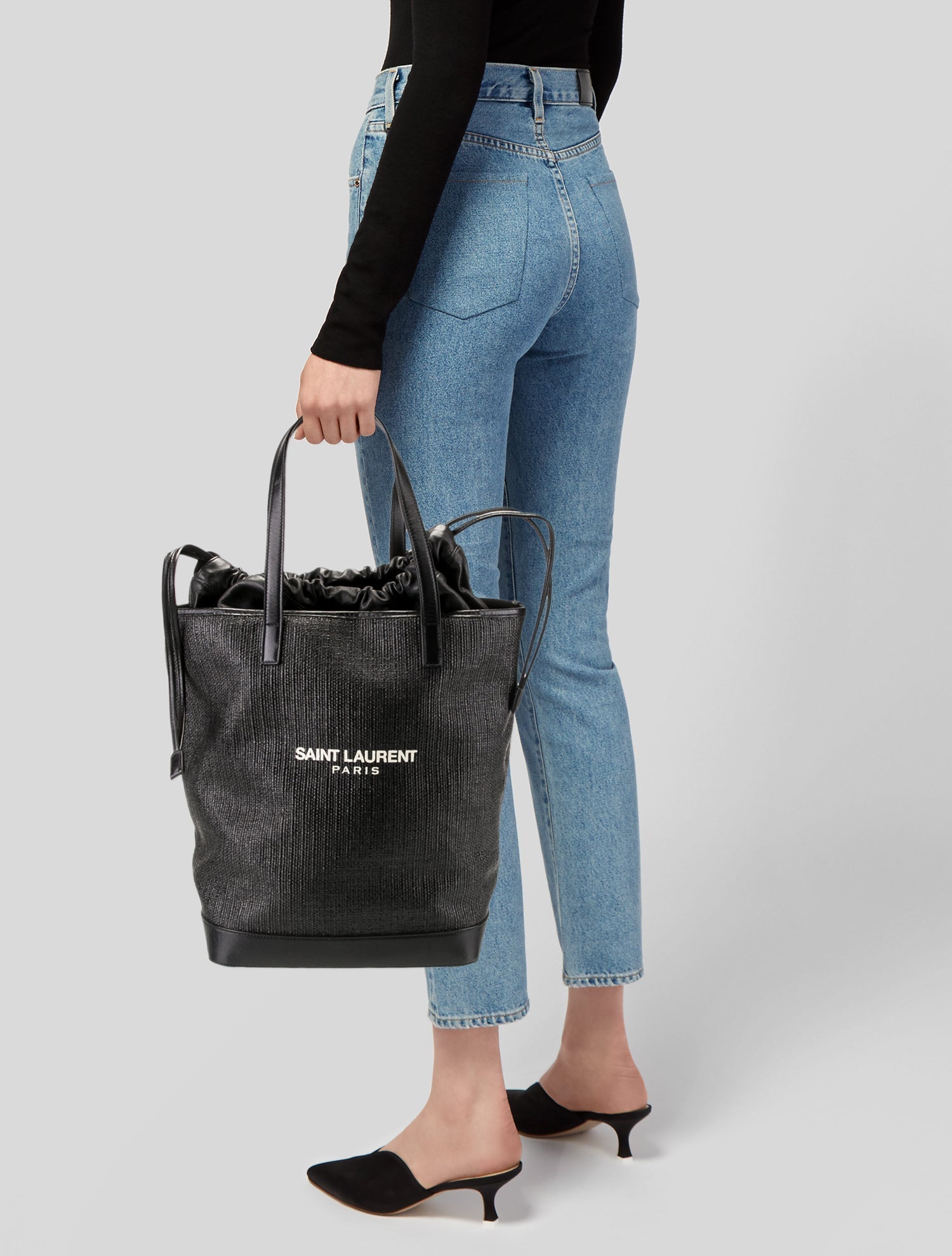 Saint Laurent Raffia Teddy