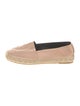 Saint Laurent Signature Logo Leather Espadrilles