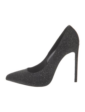 Saint Laurent Glitter Accents Pumps