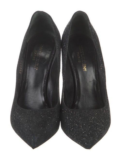 Saint Laurent Glitter Accents Pumps