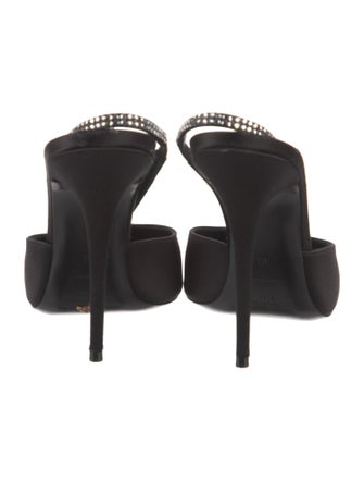 Saint Laurent Satin Slingback Pumps