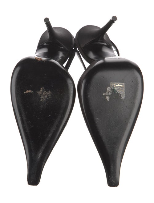 Saint Laurent Satin Slingback Pumps