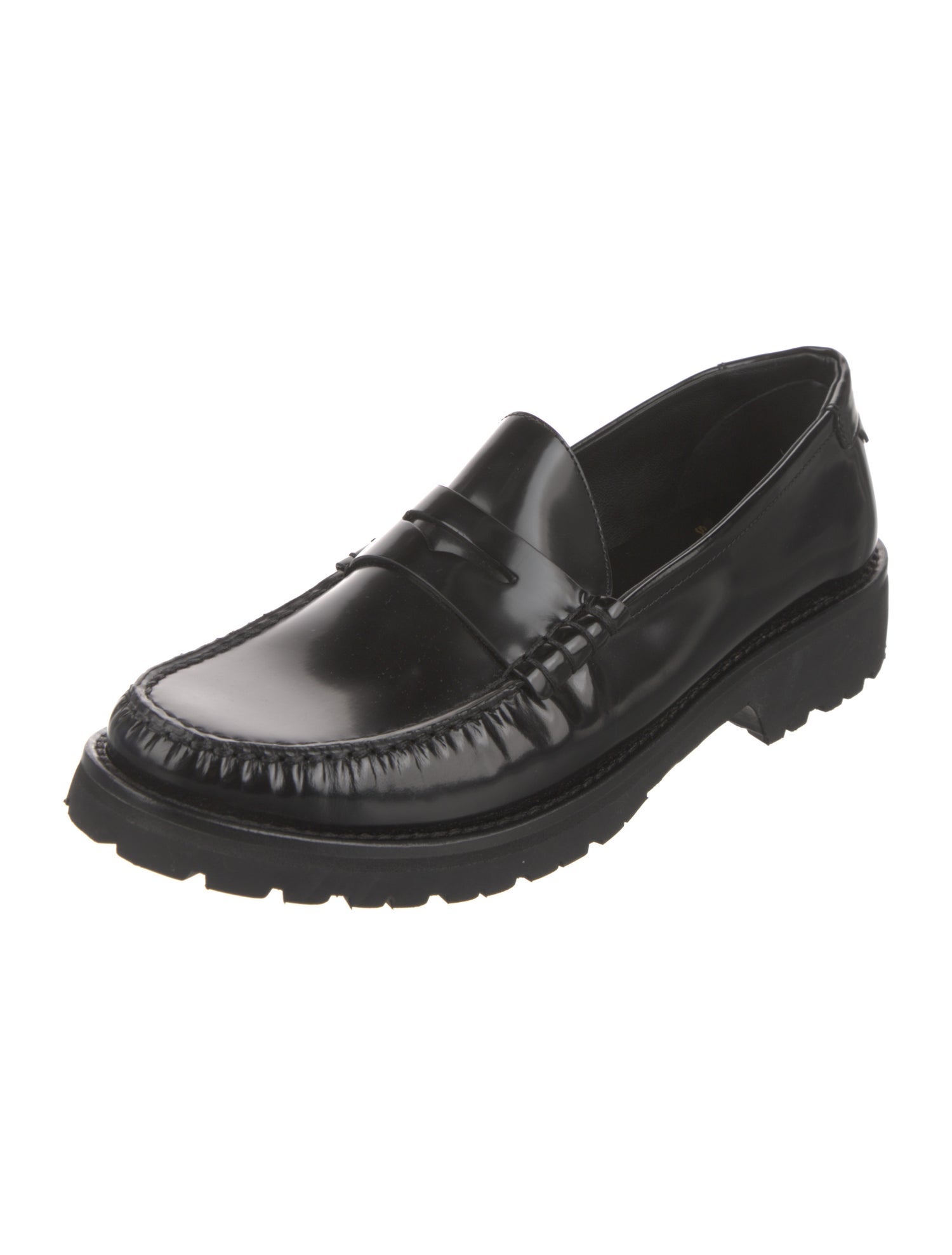 Saint Laurent Leather Loafers
