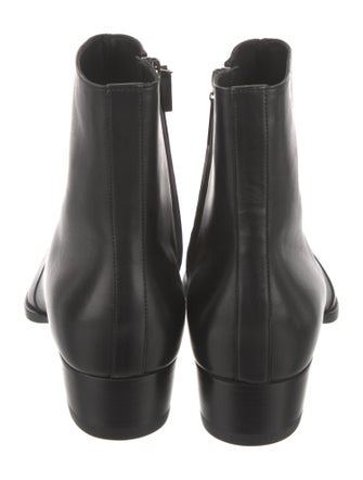 Saint Laurent Leather Boots