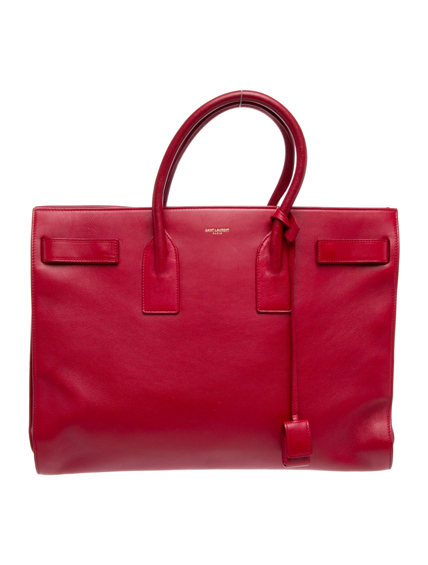 Saint Laurent Leather Sac De Jour