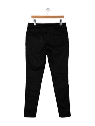 Saint Laurent High-Rise Skinny Leg Jeans