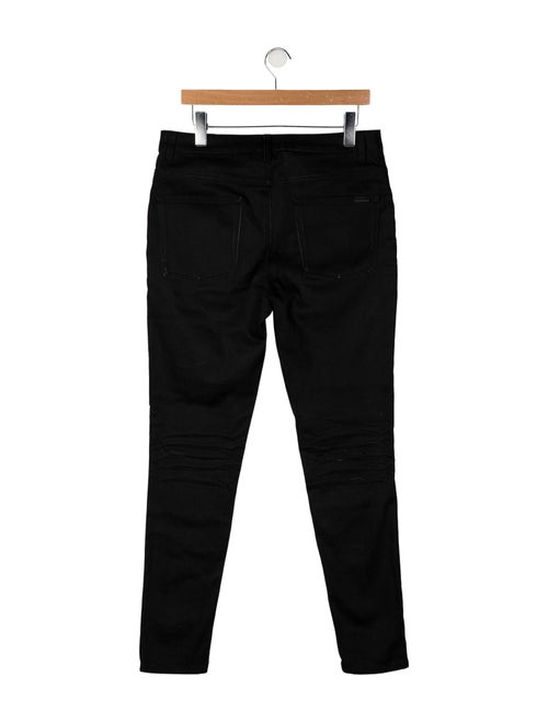 Saint Laurent High-Rise Skinny Leg Jeans